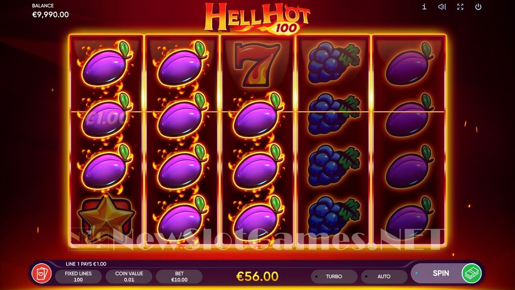Ocena gry slotowej online Hell Hot 100